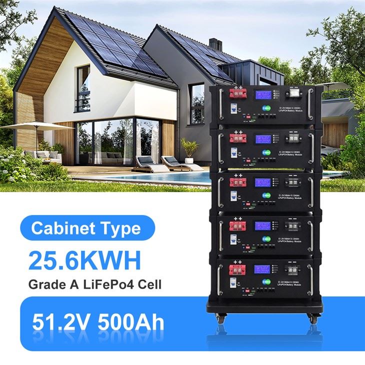 25KWH LiFePO4 Phosphate Rack Mountable Battery