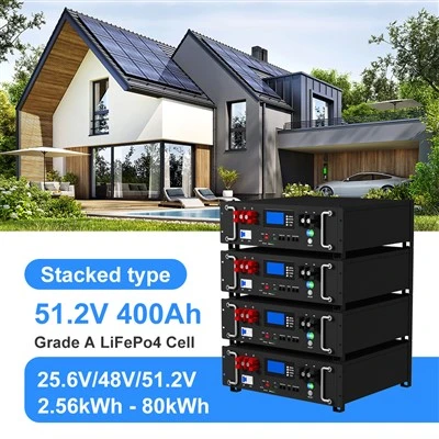 Montado de 20kWh montado en 400AH 51.2V PACK DE BATERÍA DE LITIO DE ALTA CAPACIDAD