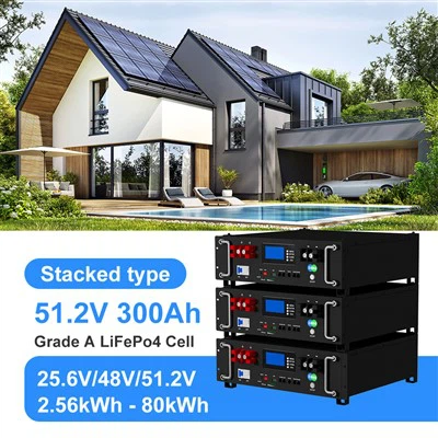 ZBPower apilable 51.2V 300AH Batería de litio 6000 Ciclo Vida 15kWh